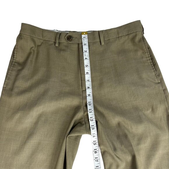 Haggar Clothing Dress Pants Brown Mens Size 34‎ (S10395) - Picture 7 of 9